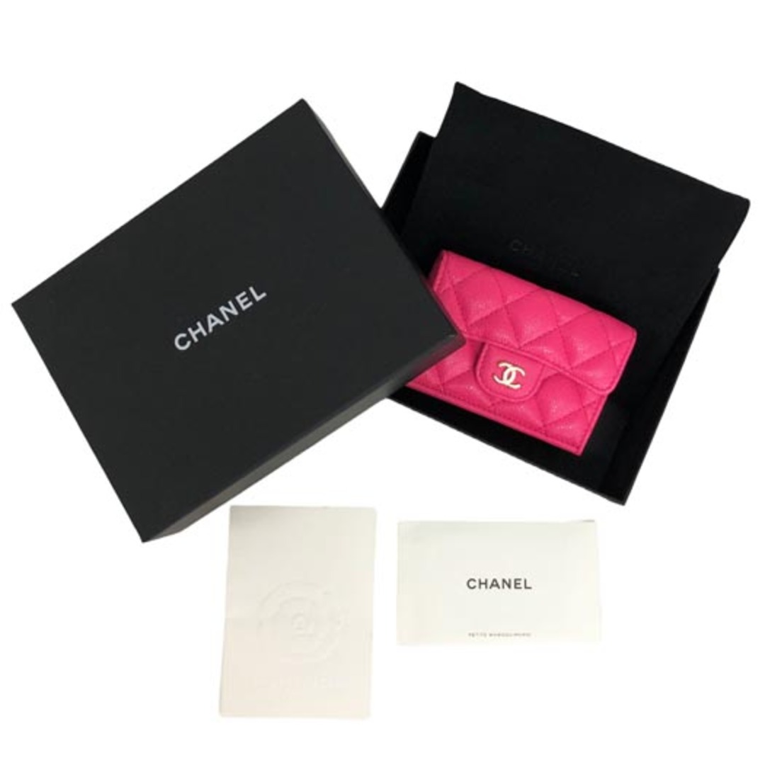 CHANEL - シャネル クラシックスモール フラップ ウォレット 三 CHANEL - シャネル クラシックスモール フラップ ウォレット 三