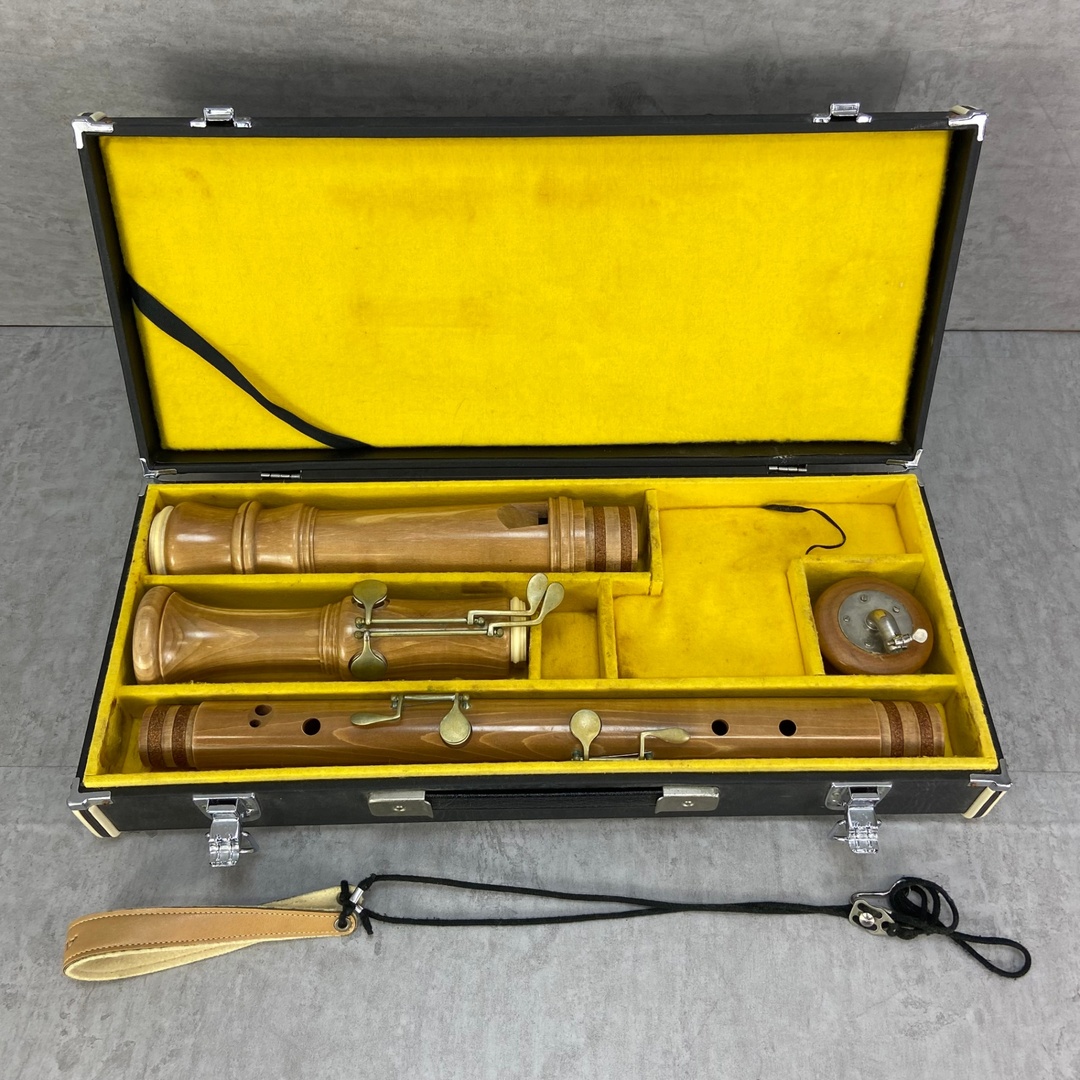 ALOUS アウロス トヤマ楽器 木製バスリコーダー バロック式 ALOUS アウロス トヤマ楽器 木製バスリコーダー バロック式
