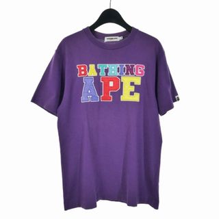 A BATHING APE(Tシャツ/カットソー(半袖/袖なし) ・ パープル A BATHING APE(Tシャツ/カットソー(半袖/袖なし) ・ パープル