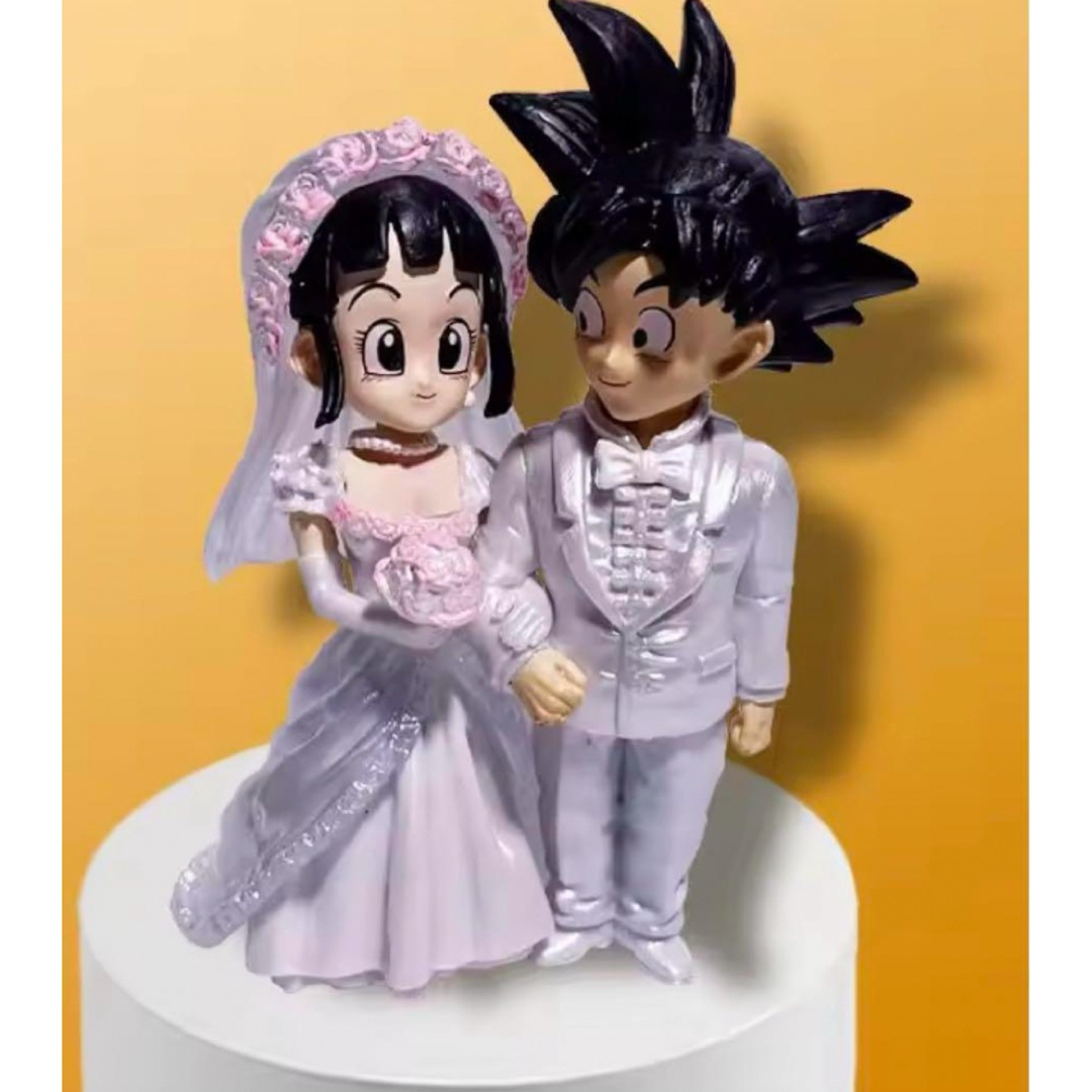 ドラゴンボール 悟空&チチ 結婚式 フィギュアの通販 by あ |ラクマ ドラゴンボール 悟空&チチ 結婚式 フィギュアの通販 by あ |ラクマ