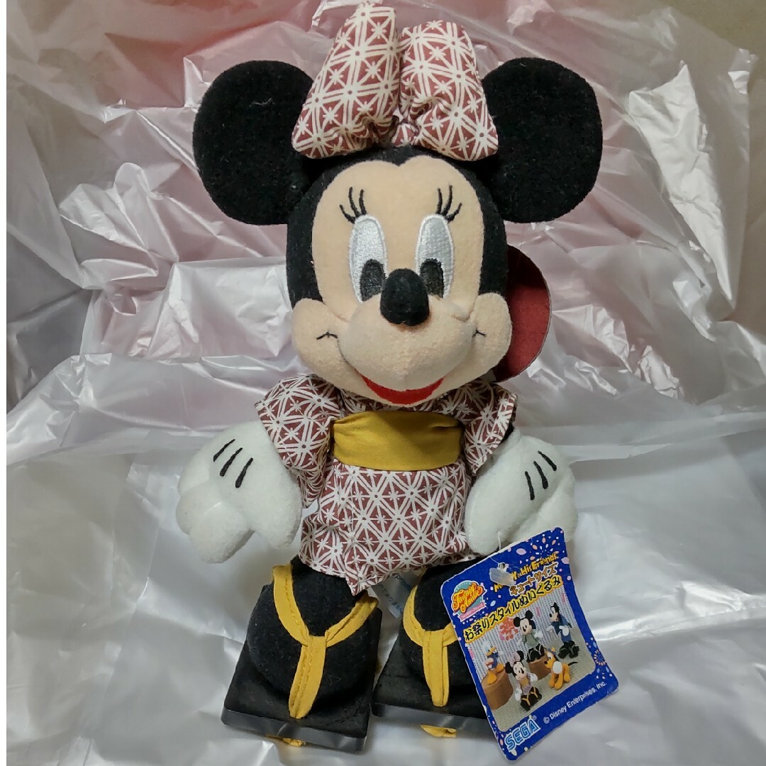 ミニーマウス、ぬいぐるみ、浴衣、非売品、レア、ディズニー ミニーマウス、ぬいぐるみ、浴衣、非売品、レア、ディズニー