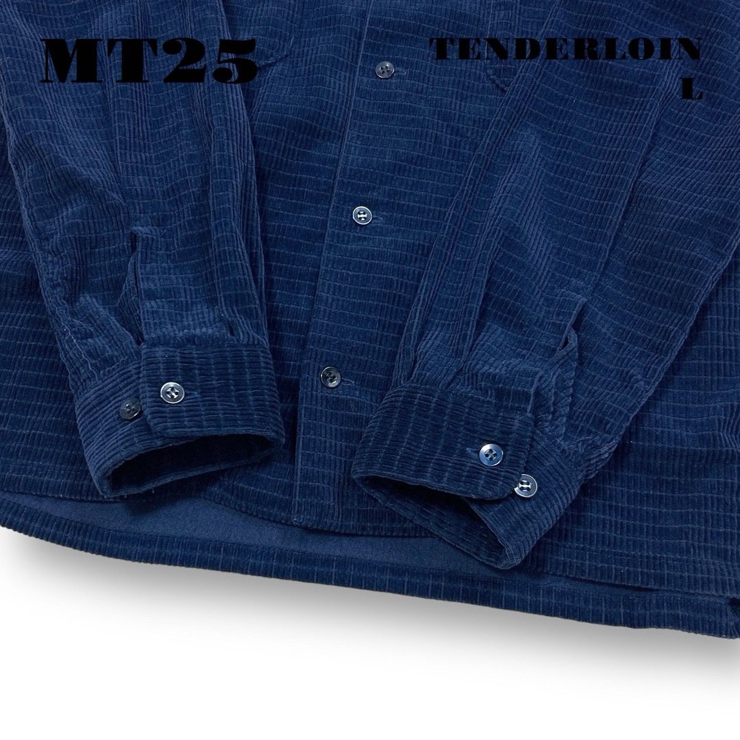 TENDERLOIN - 希少品! TENDERLOIN 長袖 シャツ コーデュロイ L TENDERLOIN - 希少品! TENDERLOIN 長袖 シャツ コーデュロイ L