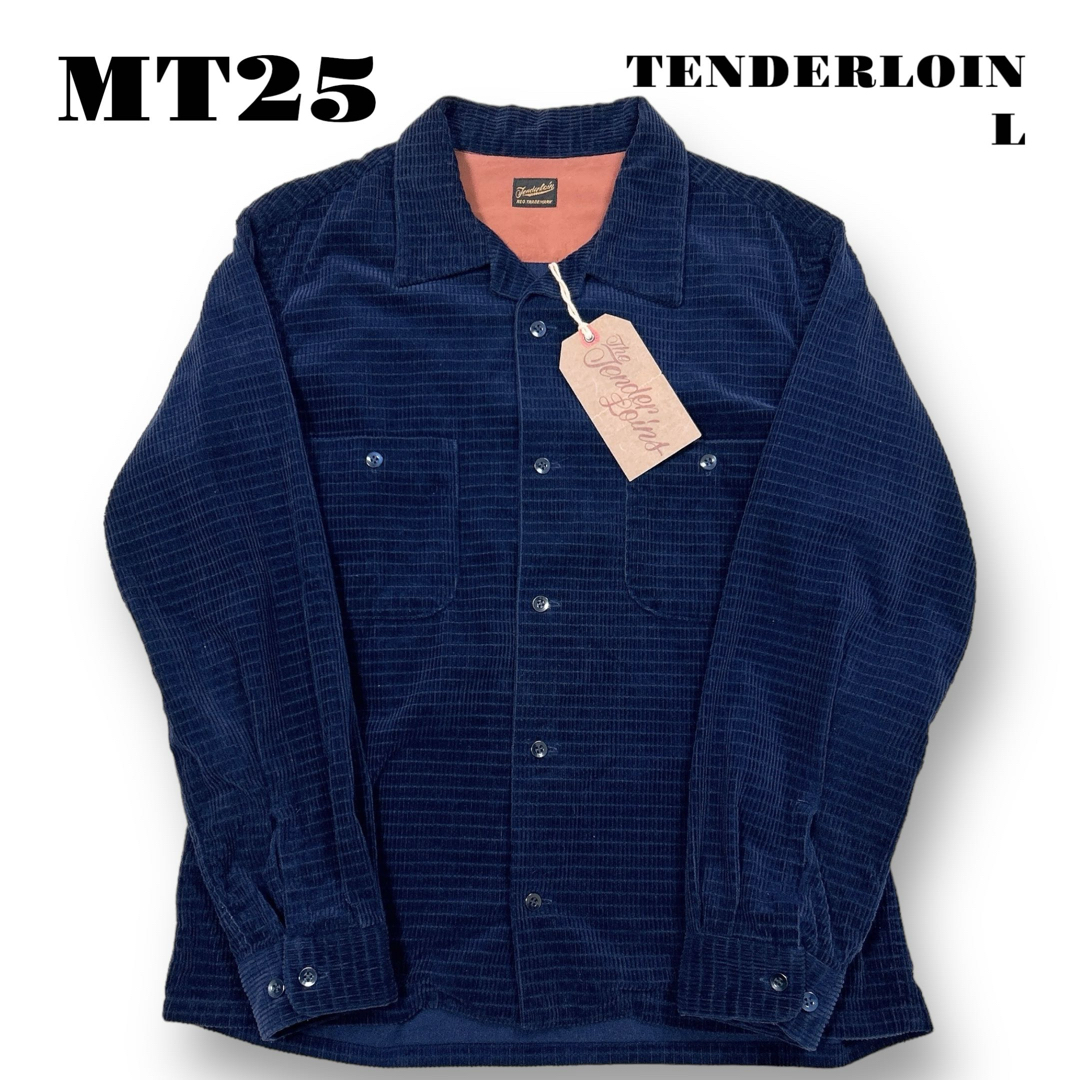 TENDERLOIN - 希少品! TENDERLOIN 長袖 シャツ コーデュロイ L TENDERLOIN - 希少品! TENDERLOIN 長袖 シャツ コーデュロイ L