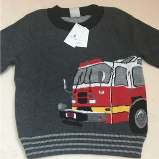 babygap☆新品☆80☆消防車ニット