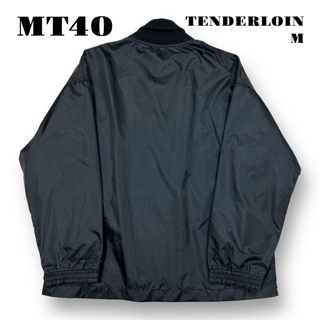 TENDERLOIN ボルネオスカル ナイロン リブ ブラック 黒 M TENDERLOIN ボルネオスカル ナイロン リブ ブラック 黒 M