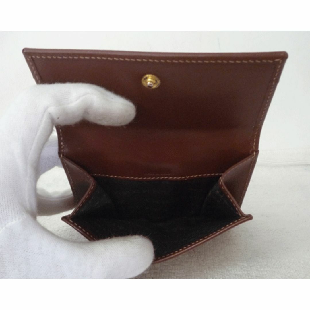 BURBERRY 二つ折り財布 ベージュ/ブラウン チェック柄 BURBERRY - 良品 バーバリー ベージュ系チェック柄 ブラウン 二