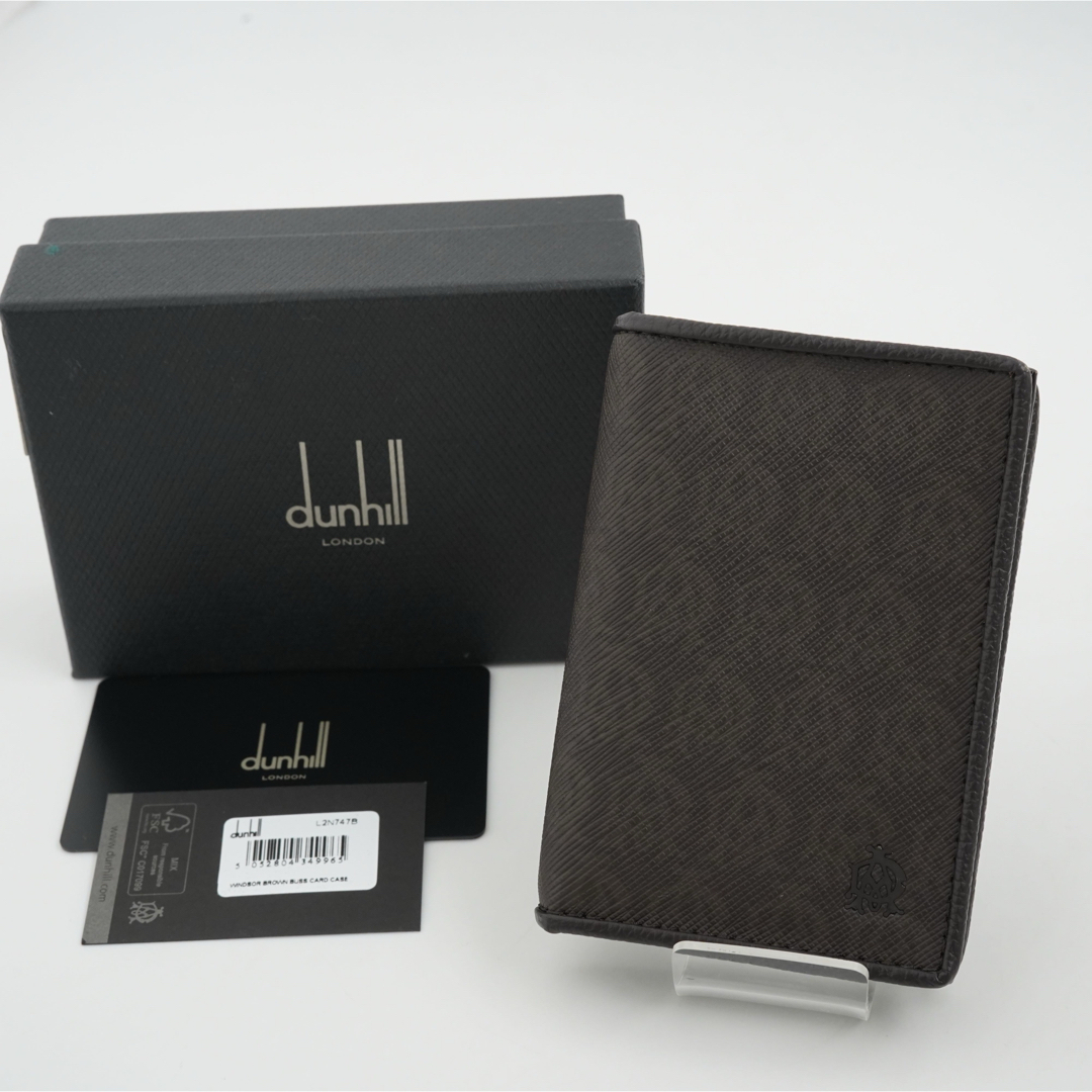 新品・未使用】dunhill カードケース 二つ折り ミニ ブランドロゴ 新品・未使用】dunhill カードケース 二つ折り ミニ ブランドロゴ