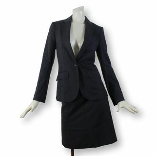 スーツカンパニー(THE SUIT COMPANY)の19【極美品】ザ スーツカンパニー シー スカートスーツ 上38 下36 グレー(スーツ)
