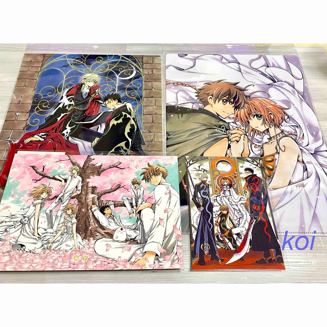 CLAMP展 ツバサ ポストカード クリアファイル イラストカード CLAMP展 ツバサ ポストカード クリアファイル イラストカード