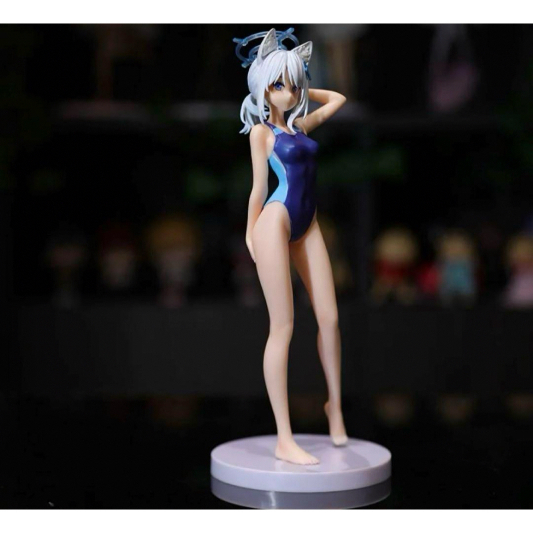 ブルーアーカイブ 砂狼シロコ フィギュア 水着Ver.の通販 by あ ブルーアーカイブ 砂狼シロコ フィギュア 水着Ver.の通販 by あ
