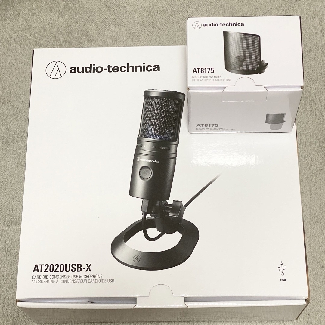 audio technica コンデンサーマイク at2020 レコーディング/PA機器 audio technica コンデンサーマイク at2020 レコーディング/PA機器