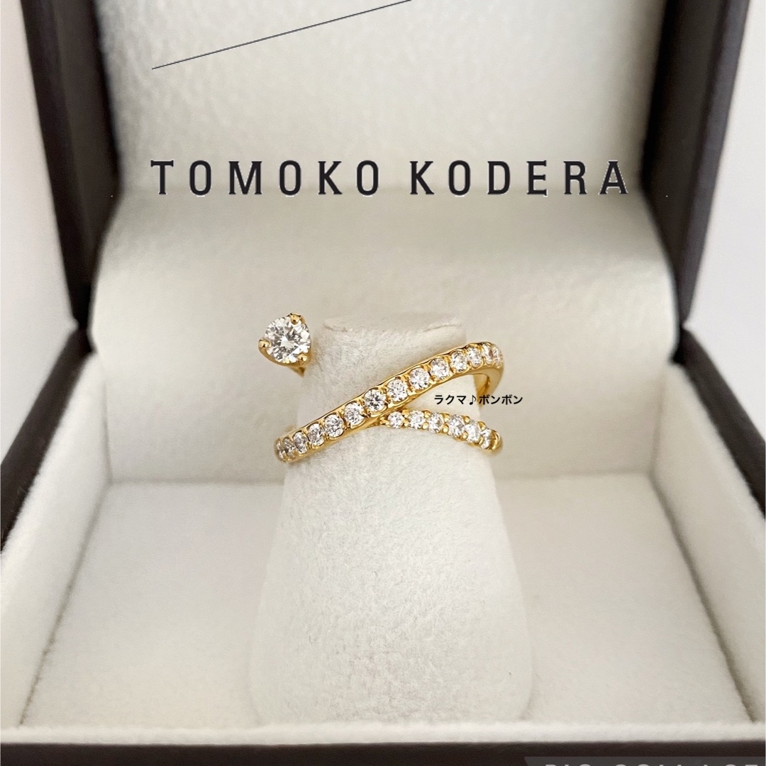 小寺智子 トモココデラ KODERA K18 dewdrop ダイヤモンドリング 小寺智子 トモココデラ KODERA K18 dewdrop ダイヤモンドリング