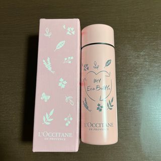 ロクシタン(L'OCCITANE)のロクシタン ステンレス ミニエコボトル 水筒 ピンク(タンブラー)