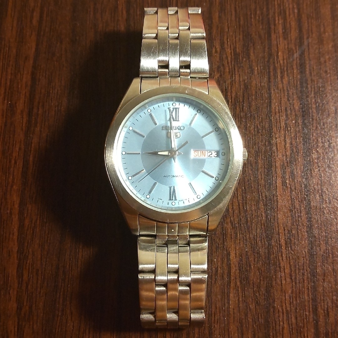 ✕ セイコー 5 アイスブルー 自動巻き SEIKO 7S26-0420 ✕ セイコー 5 アイスブルー 自動巻き SEIKO 7S26-0420