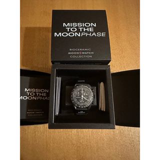 スウォッチ(swatch)の新品未使用 オメガスウォッチ スヌーピー黒(腕時計(アナログ))