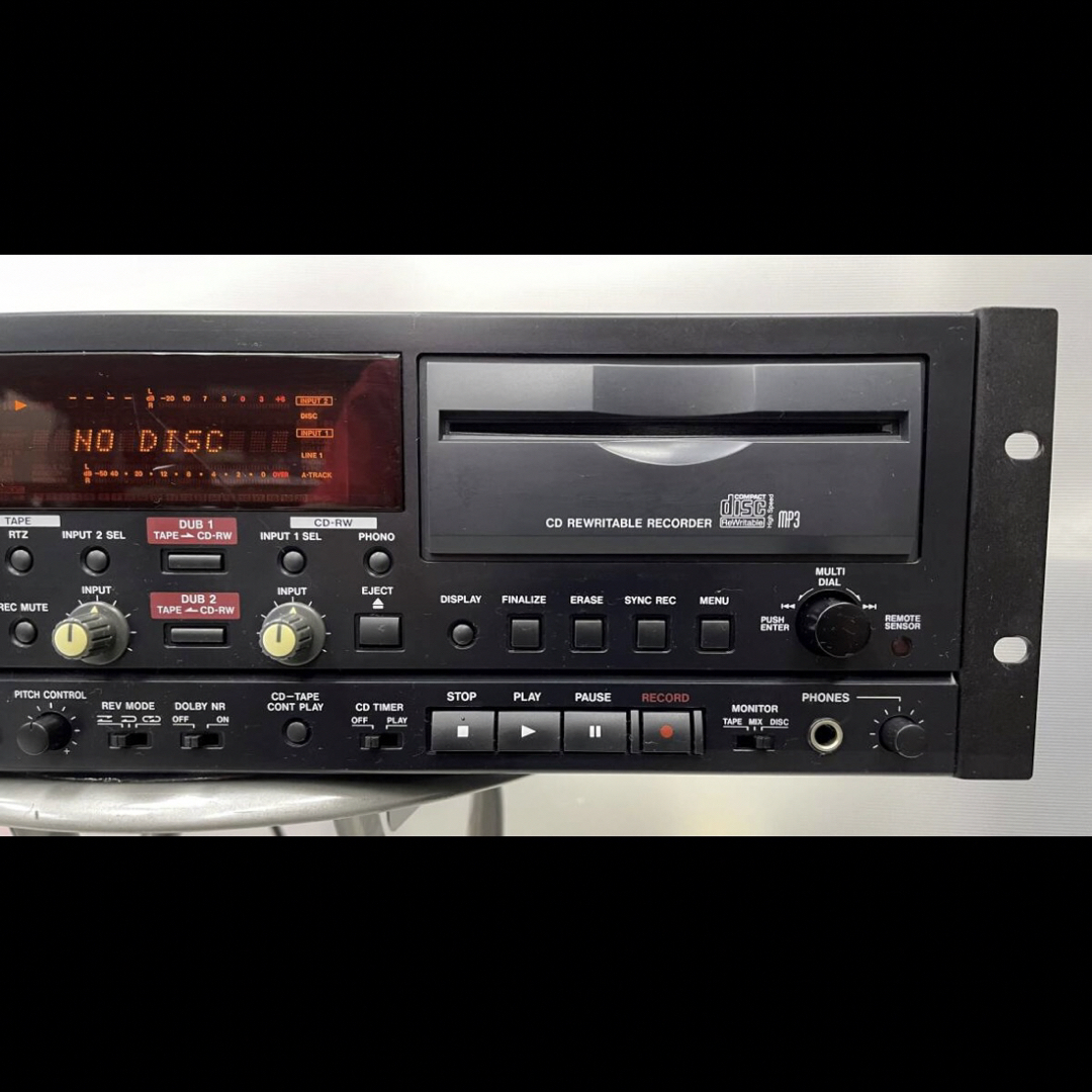 TASCAM 痛ましい CDレコーダー カセットデッキ CC-222SL MK2 TASCAM 痛ましい CDレコーダー カセットデッキ CC-222SL MK2