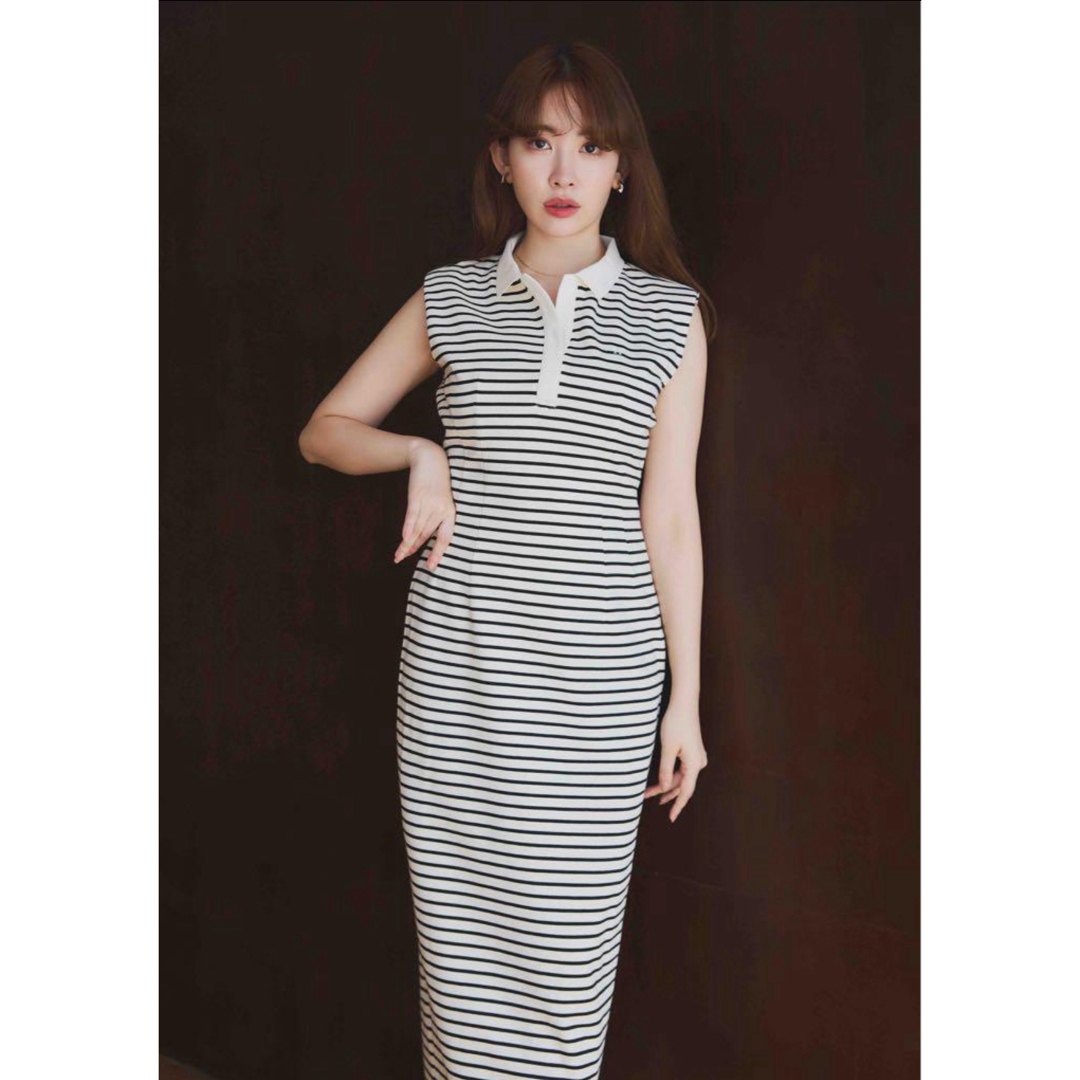 Amazon.co.jp: herlipto French Sleeve Polo Long Dress グッズ
