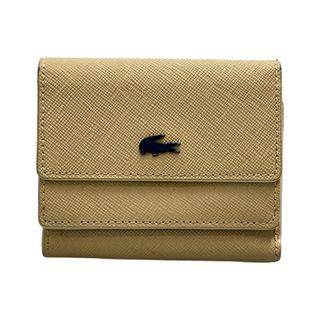 LACOSTE - 【中古】 ラコステ LACOSTE 三つ折り財布 レディース LACOSTE - 【中古】 ラコステ LACOSTE 三つ折り財布 レディース