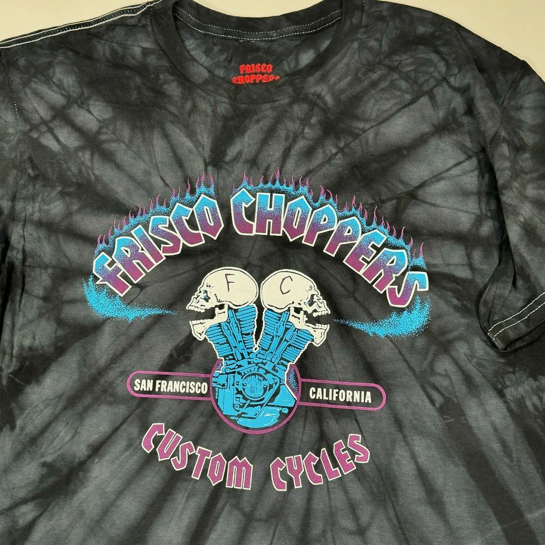 キムタク着 415 US Frisco Choppers タイダイ Tシャツの通販 by キムタク着 415 US Frisco Choppers タイダイ Tシャツの通販 by