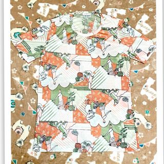 ロキエ(Lochie)の古着 tシャツ 総柄 tシャツ プリントtシャツ 半袖 tシャツ (カットソー(半袖/袖なし))