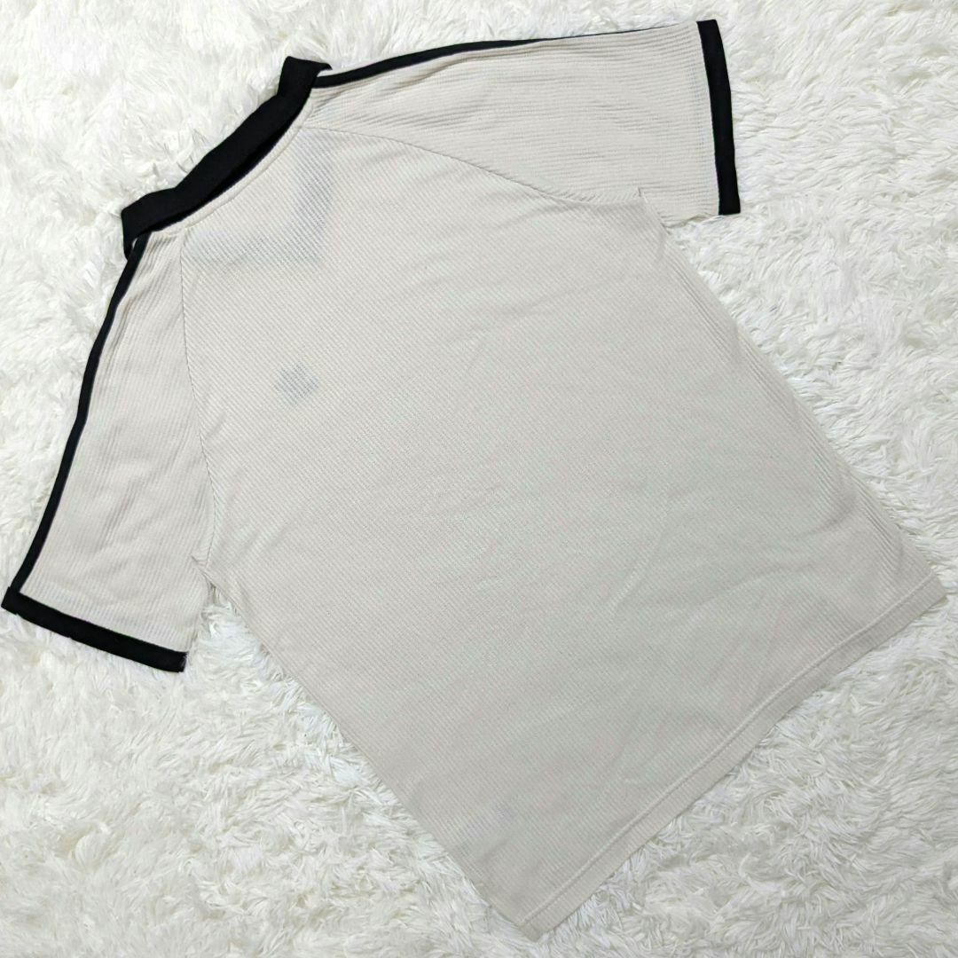 海外正規品】アディダスワッフルポロシャツ半袖Tシャツ ホワイト 海外正規品】アディダスワッフルポロシャツ半袖Tシャツ ホワイト