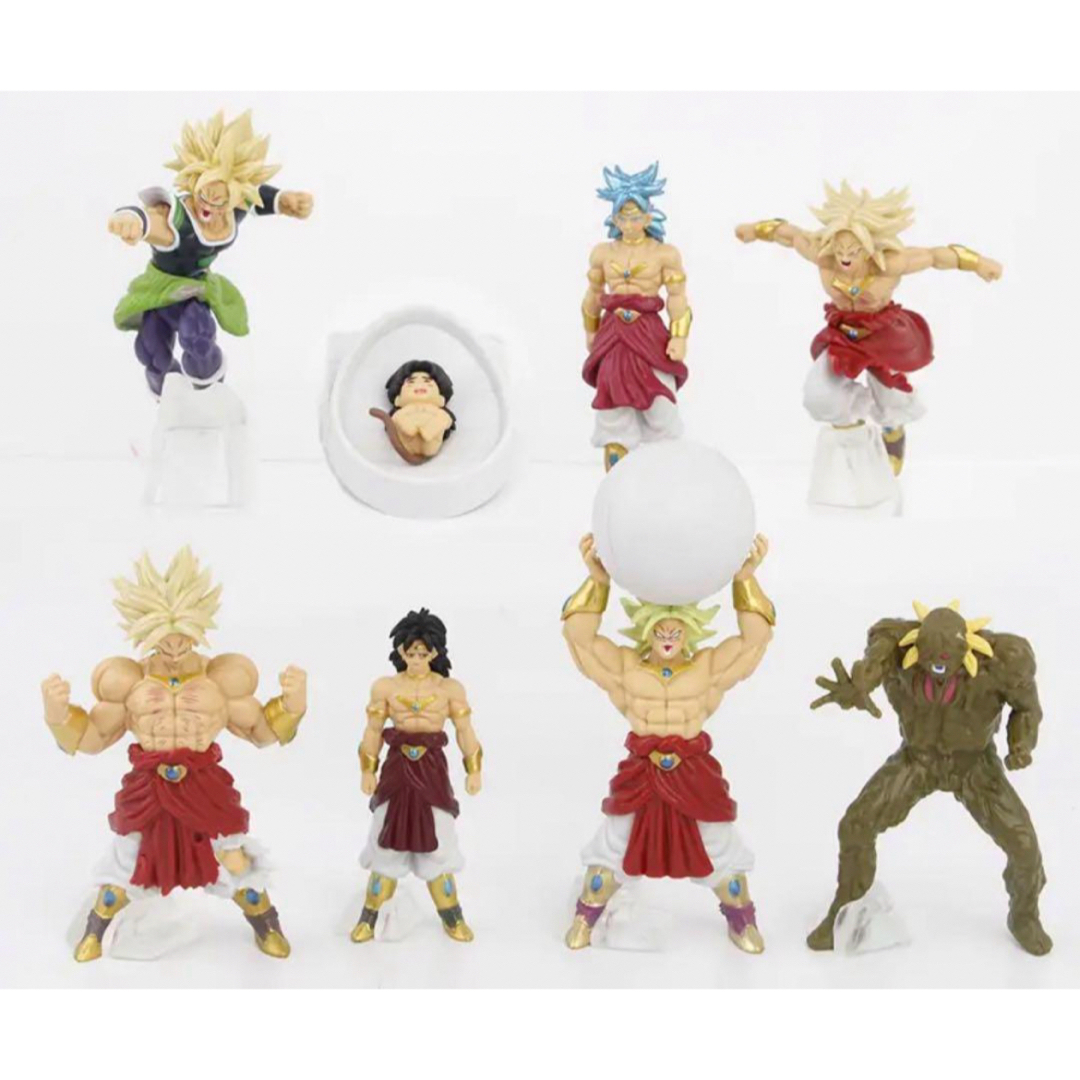 ドラゴンボール Z HGシリーズ ブロリー完全セット フィギュア ドラゴンボール Z HGシリーズ ブロリー完全セット フィギュア