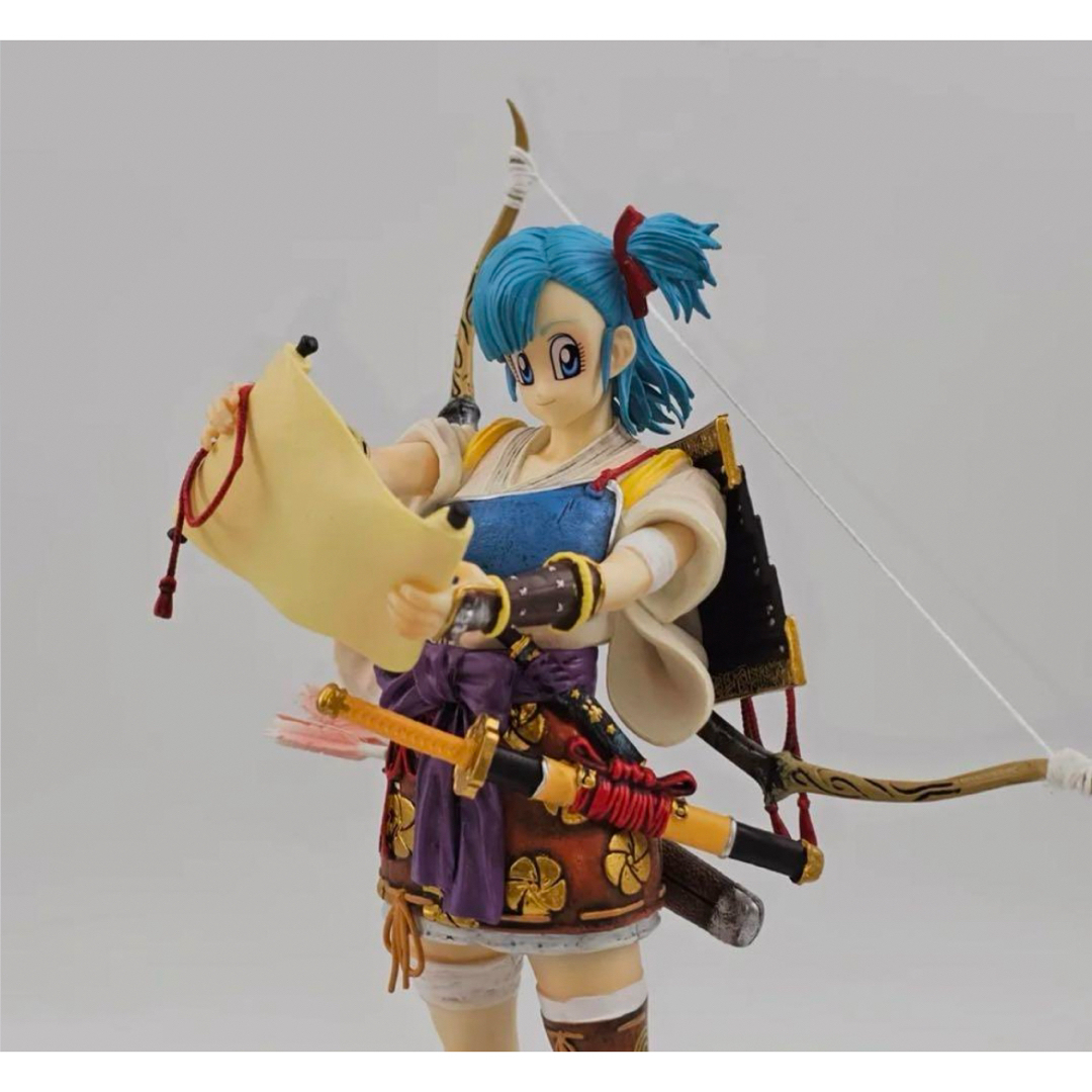 ドラゴンボール ブルマ 武士 フィギュア ガレージキット 塗装 ドラゴンボール ブルマ 武士 フィギュア ガレージキット 塗装