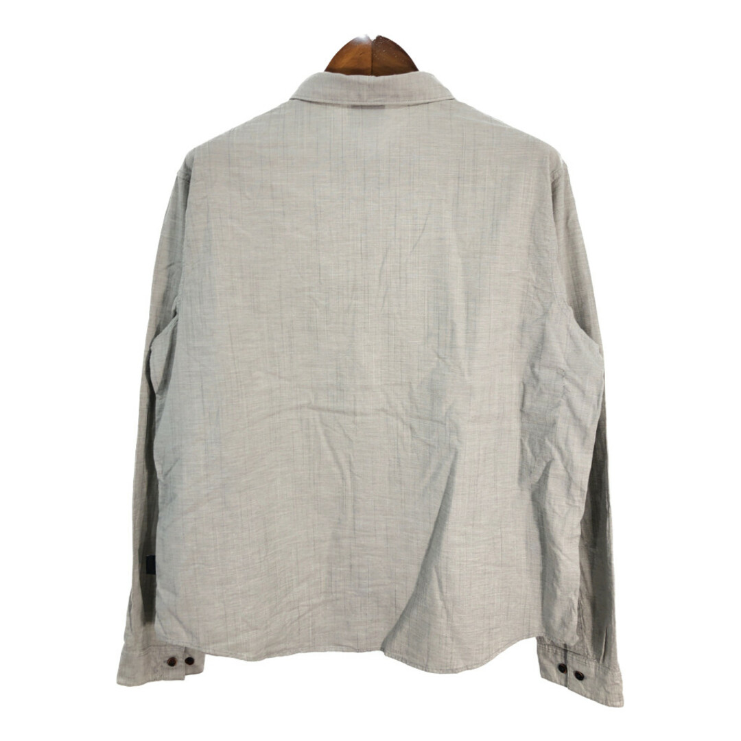 patagonia - patagonia パタゴニア オーガニックコットン 長袖シャツ アウトドア ライトグレー (メンズ L) 中古 古着 R7500の通販 by YAMAHISA USEDCLOTHING|パタゴニアならラクマ patagonia - patagonia パタゴニア オーガニックコットン 長袖シャツ アウトドア ライトグレー (メンズ L) 中古 古着 R7500の通販 by YAMAHISA USEDCLOTHING|パタゴニアならラクマ