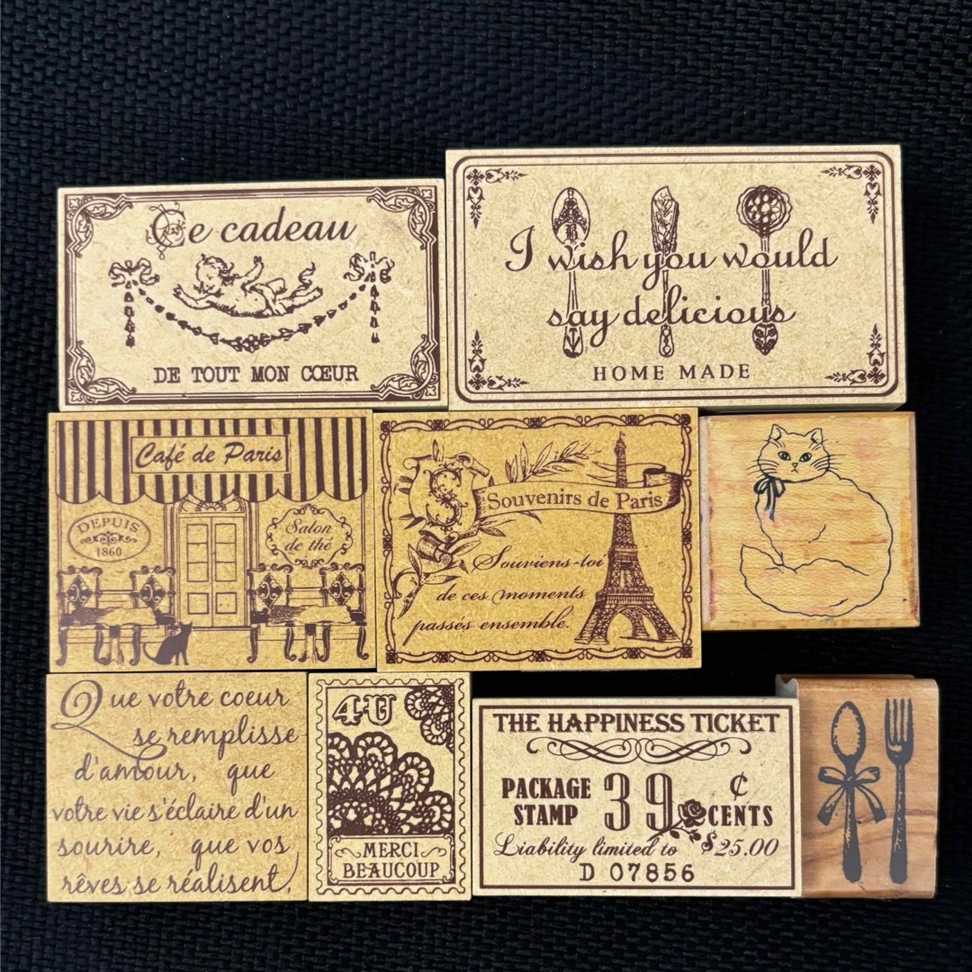 東京アンティーク - スタンプセット 9点 東京アンティーク他 東京アンティーク - スタンプセット 9点 東京アンティーク他