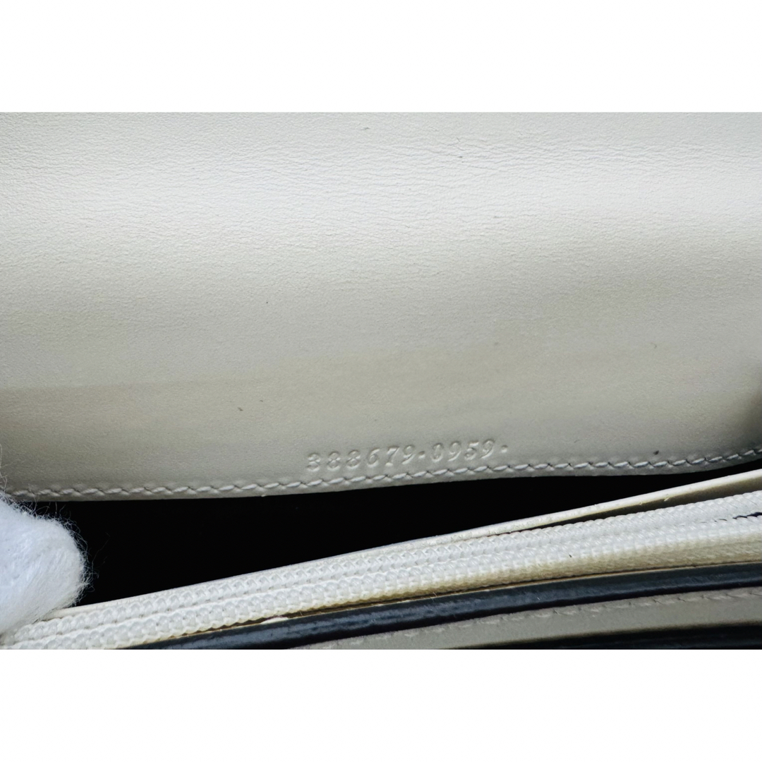 GUCCI グッチシマリボンレザー長財布 GUCCI グッチシマリボンレザー長財布
