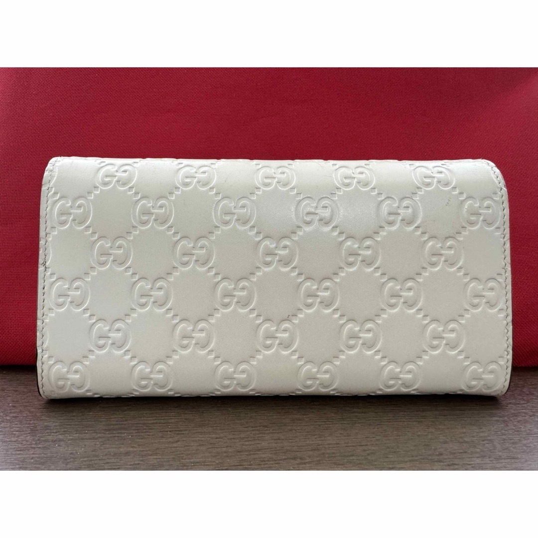 GUCCI グッチシマリボンレザー長財布 GUCCI グッチシマリボンレザー長財布