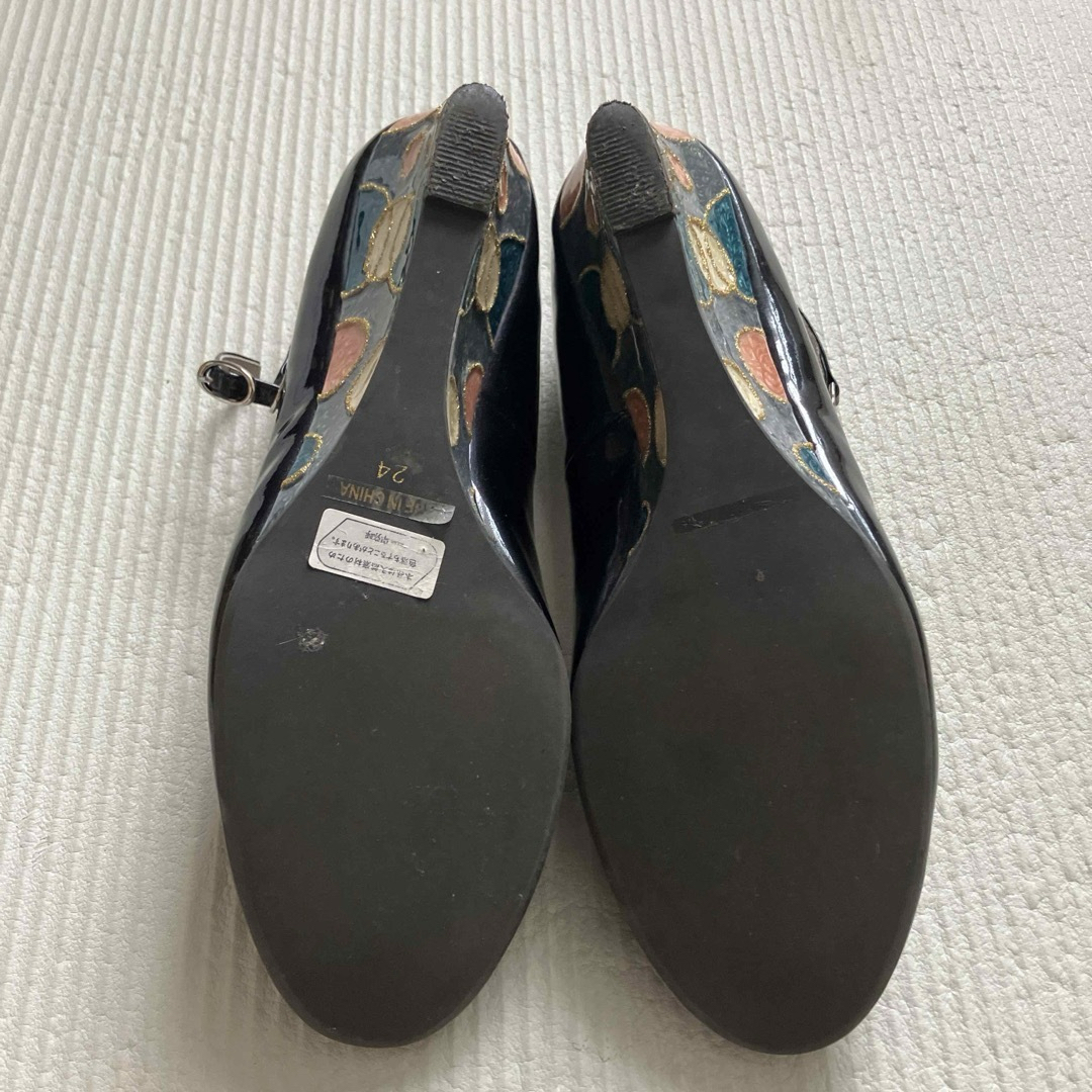 WANONANO - 卑弥呼WANONANO ステンドグラスヒールパンプスの通販 WANONANO - 卑弥呼WANONANO ステンドグラスヒールパンプスの通販