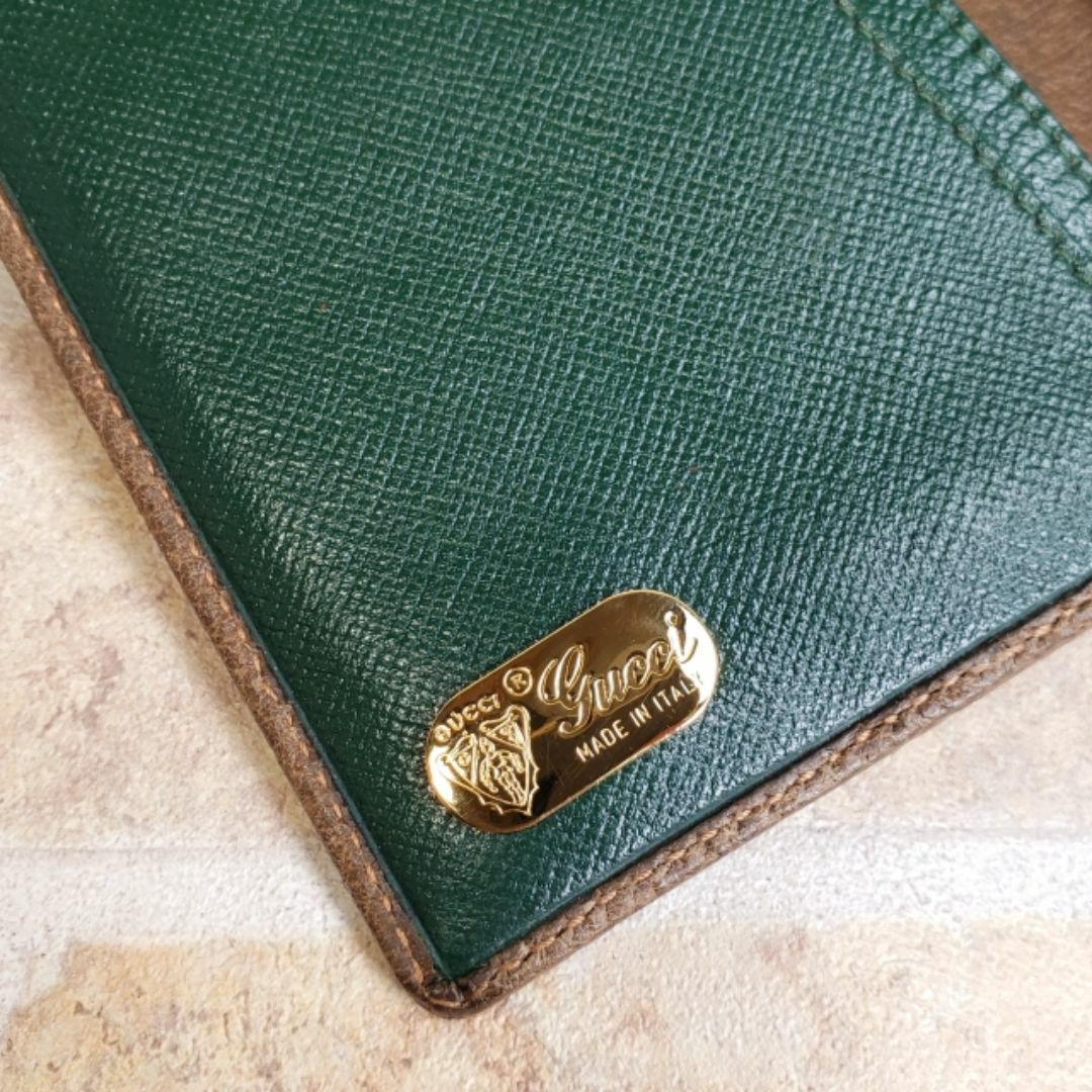 GUCCI - デットストック オールドグッチ ☆ GG柄 PVC 長財布 伊 GUCCI - デットストック オールドグッチ ☆ GG柄 PVC 長財布 伊