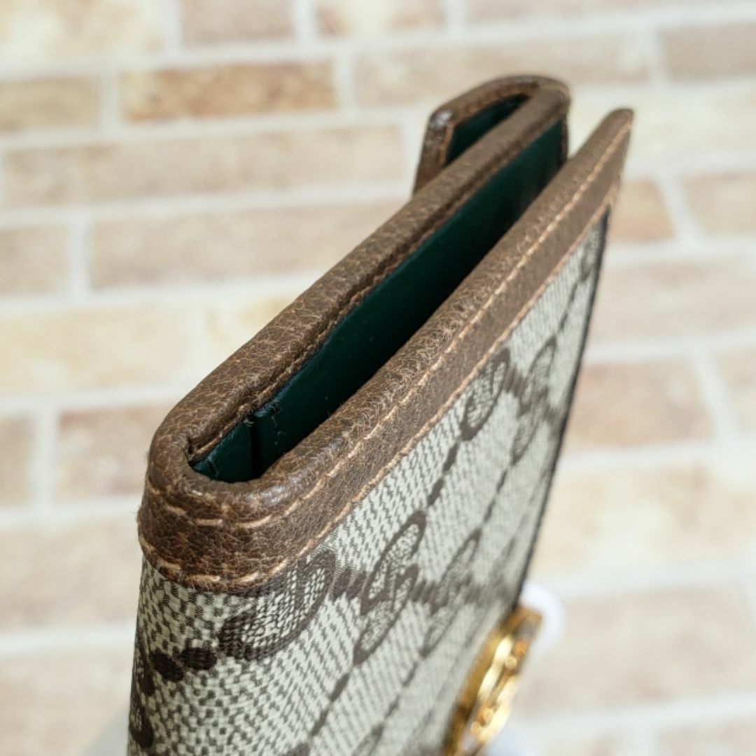 GUCCI - デットストック オールドグッチ ☆ GG柄 PVC 長財布 伊 GUCCI - デットストック オールドグッチ ☆ GG柄 PVC 長財布 伊