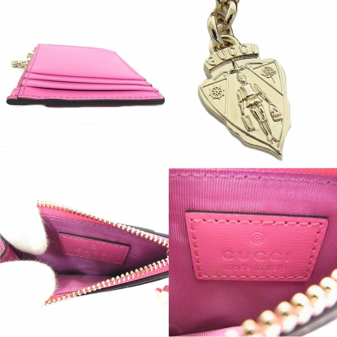 グッチ GUCCI カードケース GGキャンバス ピンク 790033 グッチ GUCCI カードケース GGキャンバス ピンク 790033