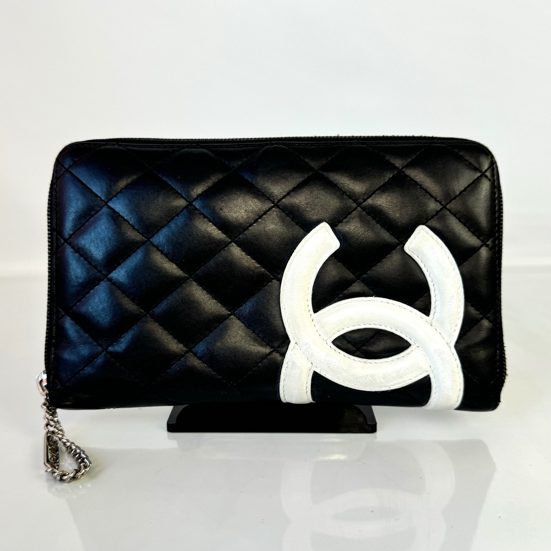 CHANEL - シャネル 長財布 カンボンライン A26710 ココマーク CHANEL - シャネル 長財布 カンボンライン A26710 ココマーク