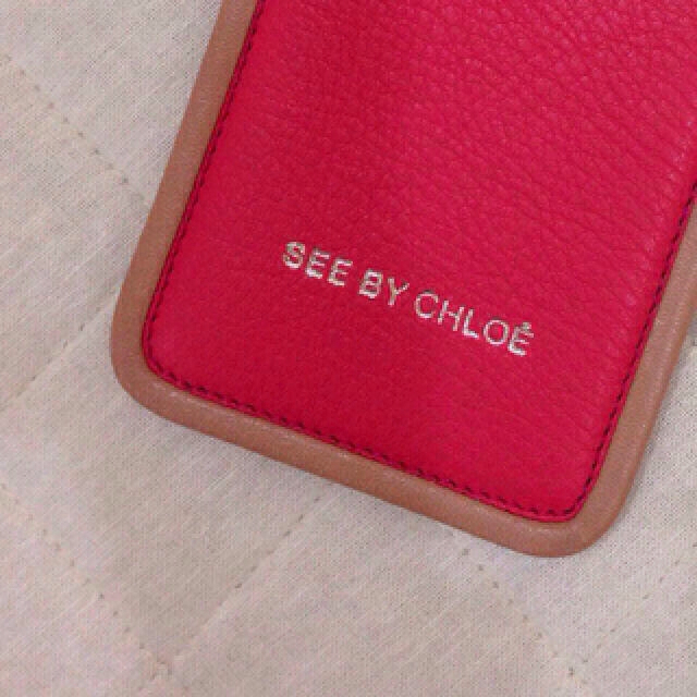 Chloe(クロエ)のシーバイクロエのiPhoneケース スマホ/家電/カメラのスマホアクセサリー(モバイルケース/カバー)の商品写真