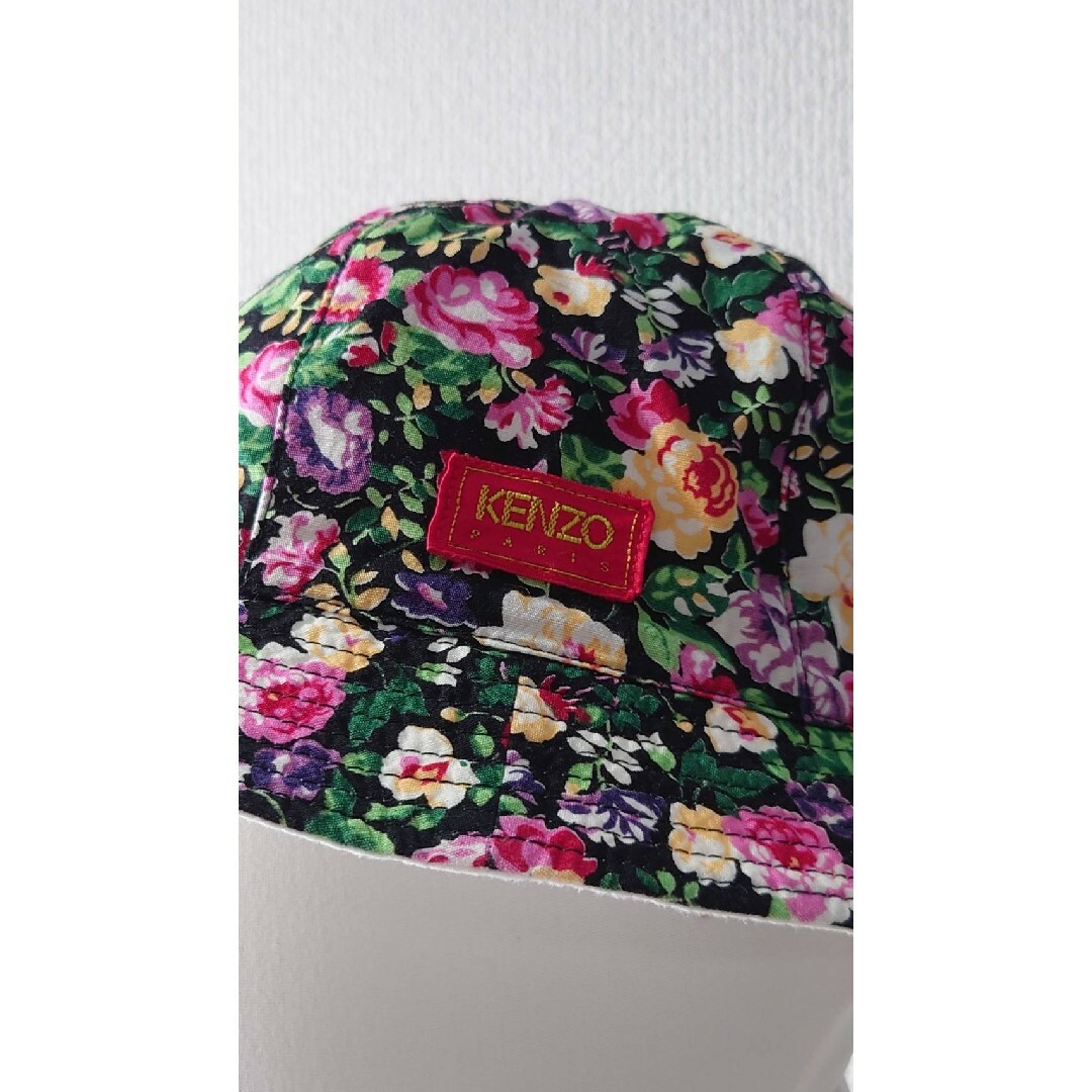 KENZO - Vintage KENZO リバーシブル ハット 花柄 帽子の通販 by KENZO - Vintage KENZO リバーシブル ハット 花柄 帽子の通販 by