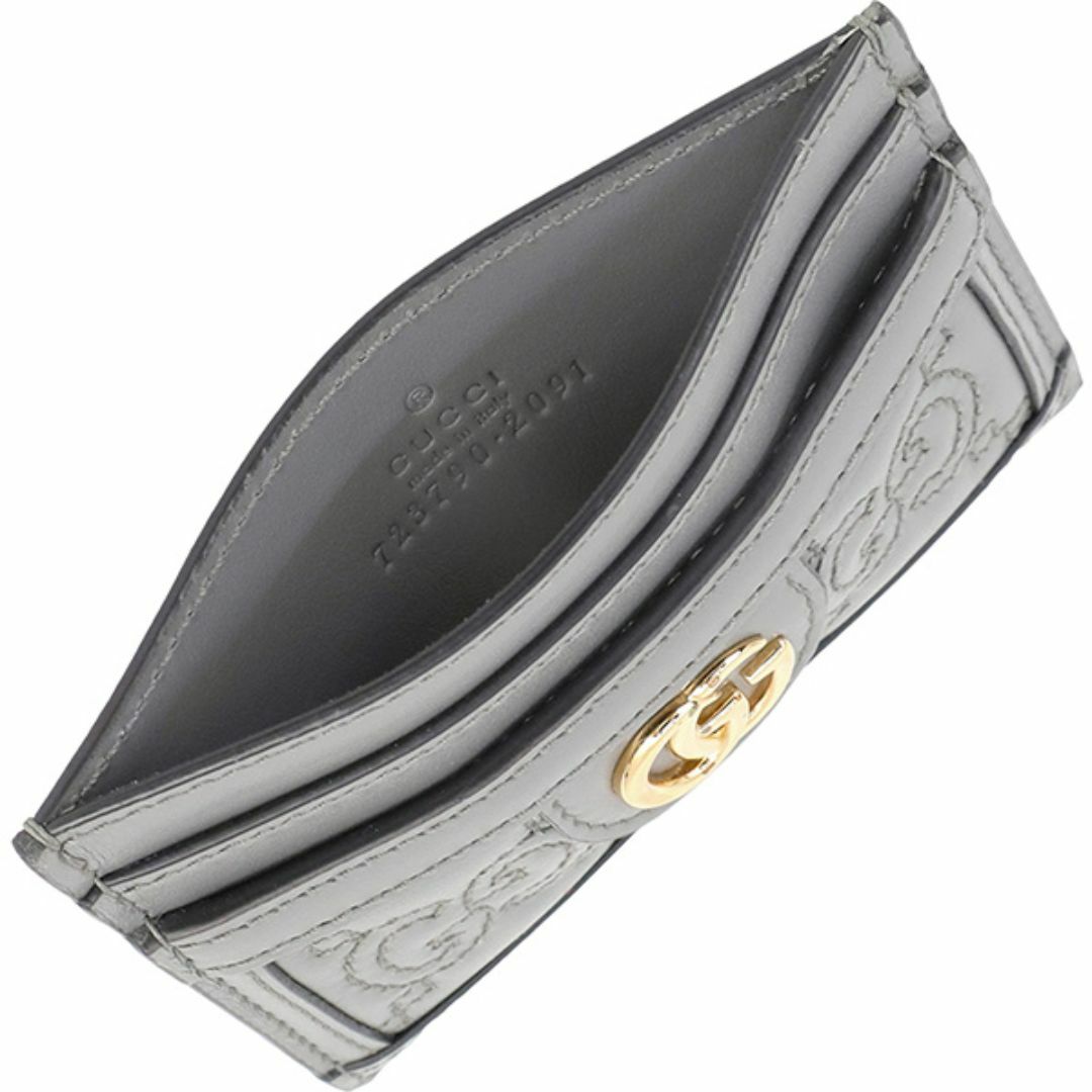 GUCCI - グッチ カードケース GGマトラッセ ミニ財布 レザー GUCCI - グッチ カードケース GGマトラッセ ミニ財布 レザー