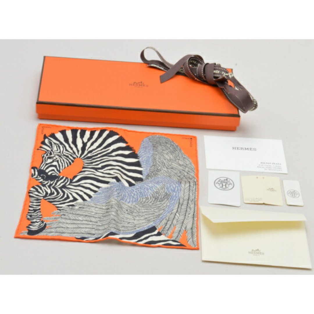 HERMES - エルメス HERMES カレ20 ゼブラペガサス スカーフ HERMES - エルメス HERMES カレ20 ゼブラペガサス スカーフ