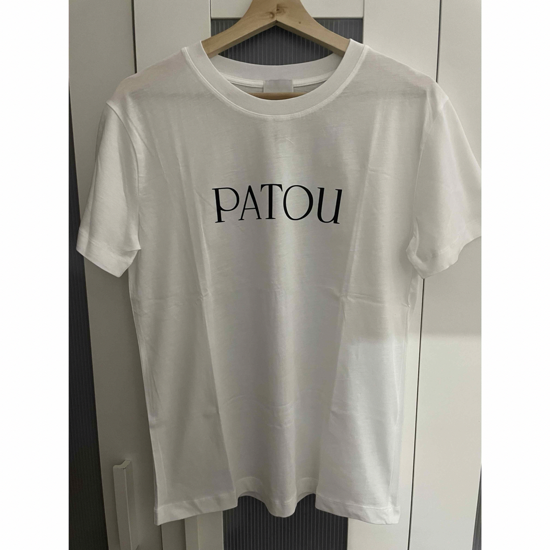 男女兼用 Patou パトゥ ロゴ Tシャツ オーガニックコットン 男女兼用 Patou パトゥ ロゴ Tシャツ オーガニックコットン