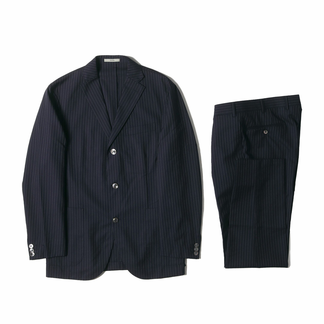 BOGLIOLI - 美品 BOGLIOLI ボリオリ サイズ:48 ストライプ BOGLIOLI - 美品 BOGLIOLI ボリオリ サイズ:48 ストライプ