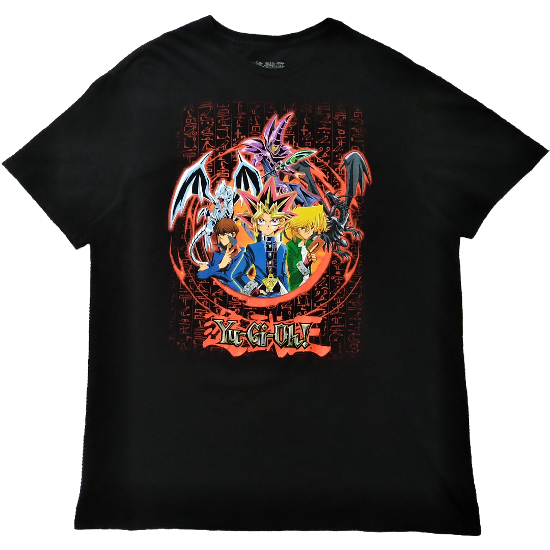 遊戯王 - 古着 遊戯王 Tシャツ Lサイズ 黒 アニメT 遊☆戯☆王 遊戯王 - 古着 遊戯王 Tシャツ Lサイズ 黒 アニメT 遊☆戯☆王