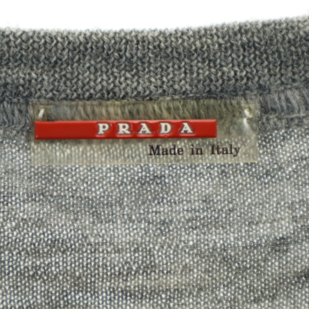 PRADA - プラダ イタリア製 長袖 セーター 42 グレー PRADA PRADA - プラダ イタリア製 長袖 セーター 42 グレー PRADA