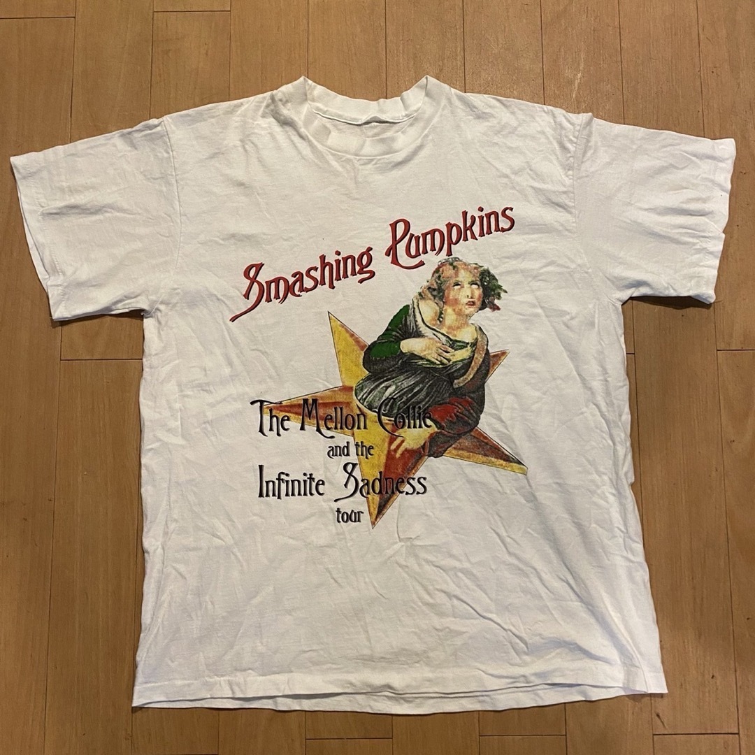 SMASHING PUMPKINS Tシャツ/バンT/USED/古着の通販 by よし's SMASHING PUMPKINS Tシャツ/バンT/USED/古着の通販 by よし's