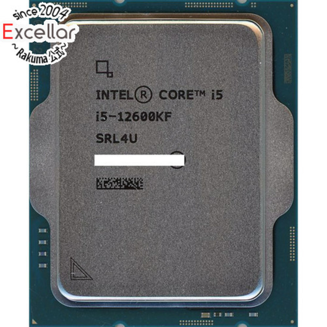 intel(インテル)の【バルク新品】 Core i5 12600KF 3.7GHz LGA1700 125W SRL4U スマホ/家電/カメラのPC/タブレット(PCパーツ)の商品写真