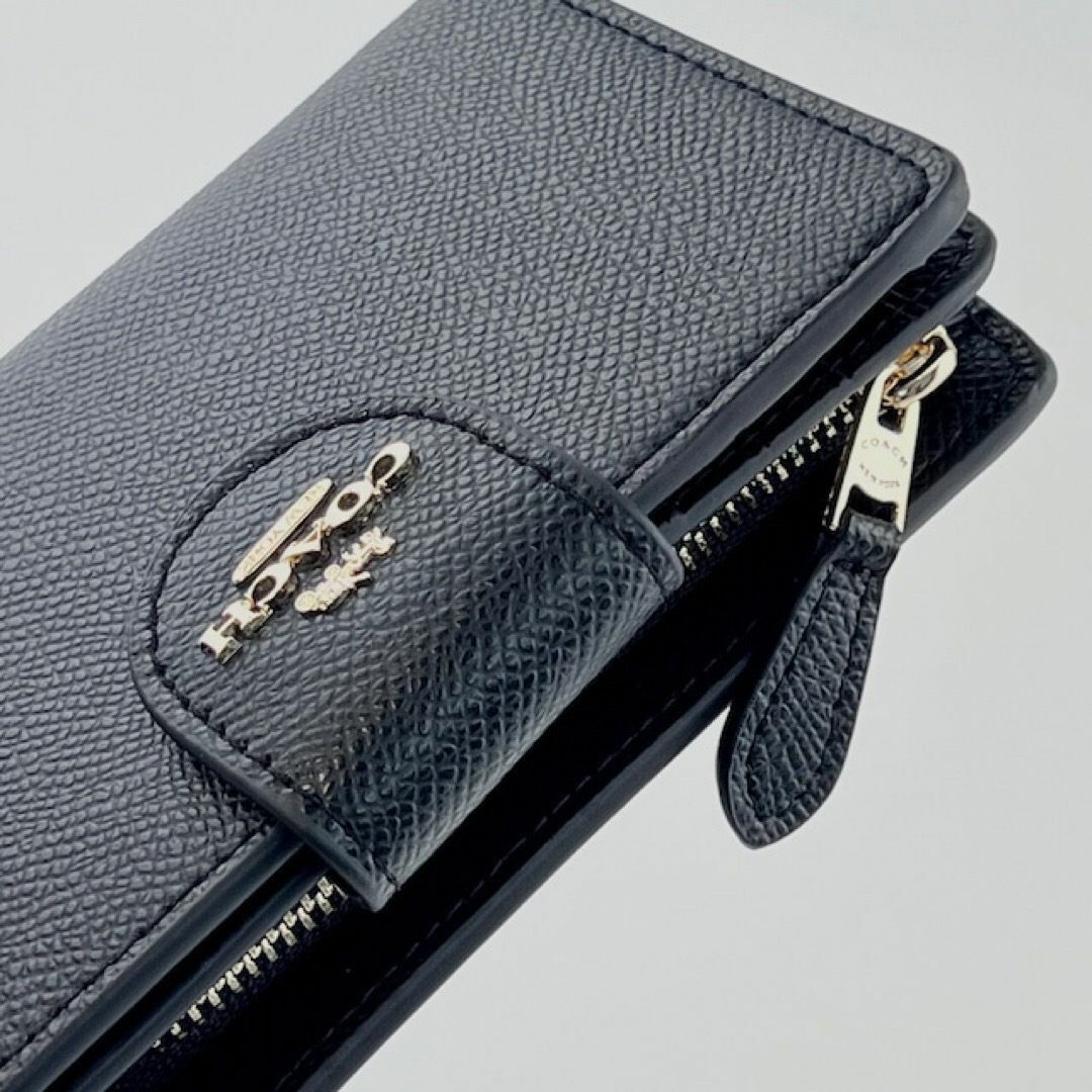 新品 COACH コーチ 折り財布 レディース L字ファスナー 女性 6390 新品 COACH コーチ 折り財布 レディース L字ファスナー 女性 6390