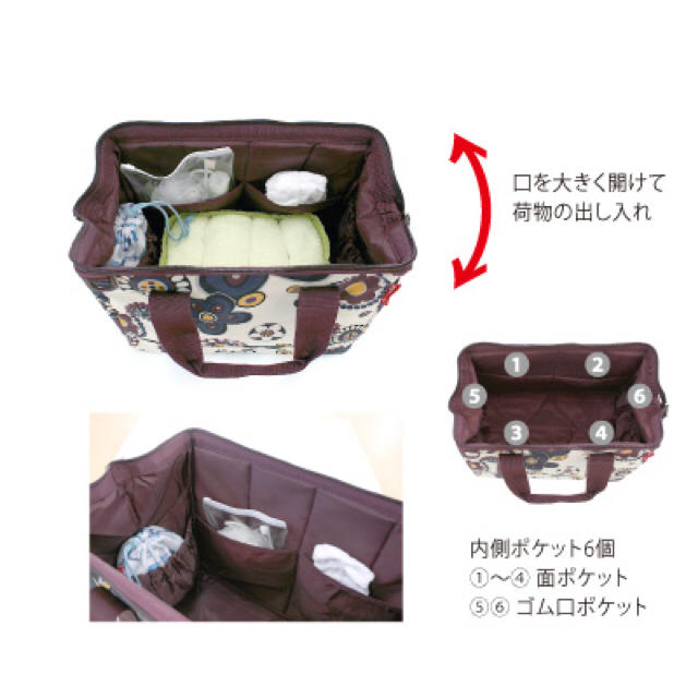 美品☆ライゼンタール☆オールラウンダー☆旅行バッグ☆マザーズバッグ レディースのバッグ(ボストンバッグ)の商品写真