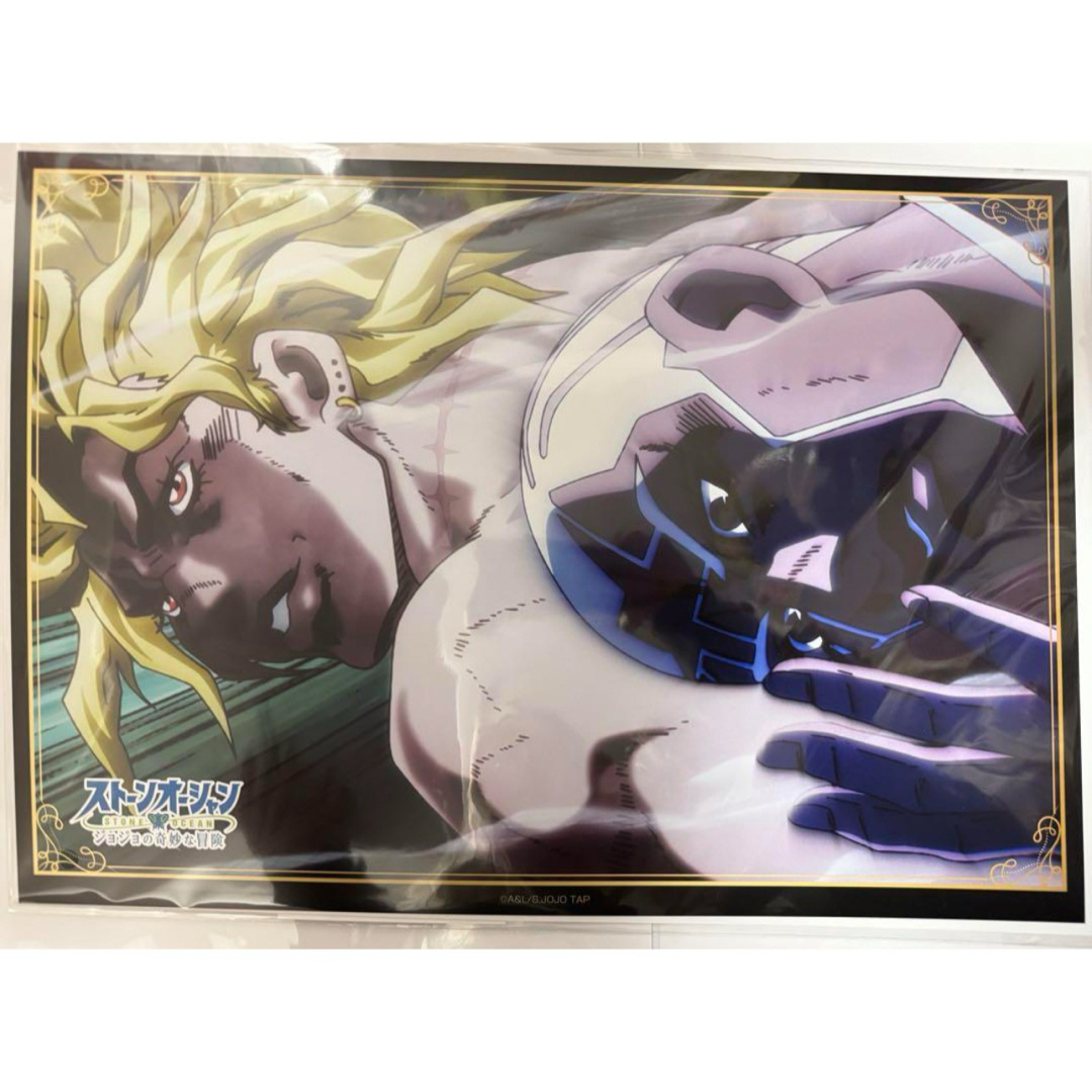 ジョジョワールド ポスター dio プッチ 6部ストーンオーシャン エンタメ/ホビーのおもちゃ/ぬいぐるみ(キャラクターグッズ)の商品写真
