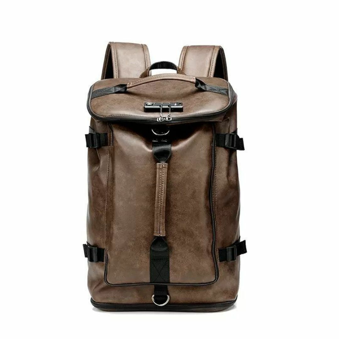 バックパック リュックサック 茶色 ブラウン 大容量 20-35L 防水 バックパック リュックサック 茶色 ブラウン 大容量 20-35L 防水